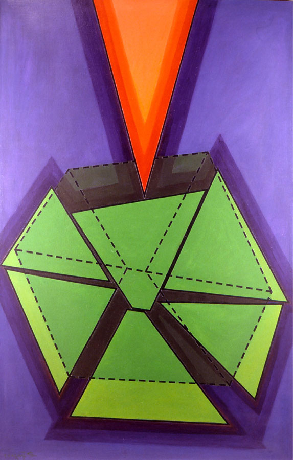 1982, acrylic on canvas, 90x140cm
