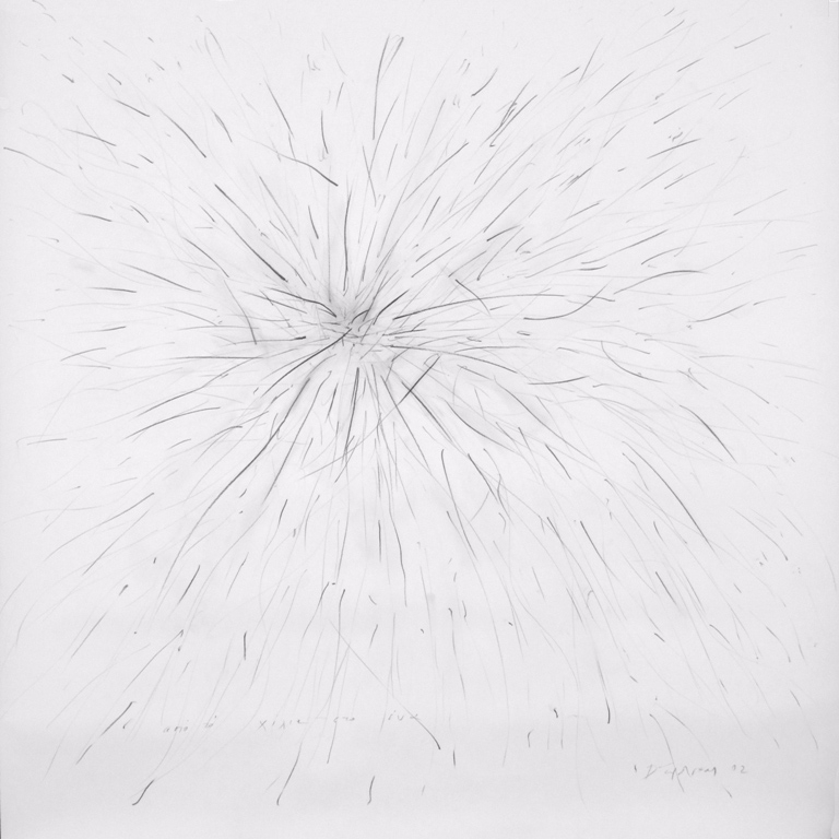 from-one-to-a-thousand-2002-graphite-on-paper-150x150cm