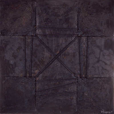 the-Bound-Cross-1989-mixed-media-on-canvas-180x180-cm-6